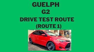 Guelph G2 Drive Test Route Route 1 [upl. by Danielson]