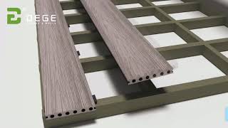 How to Install the Wpc Decking [upl. by Mencher]