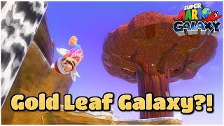 The FIRST HighQuality Custom Model Gold Leaf Galaxy in Super Mario Odyssey [upl. by Dera]