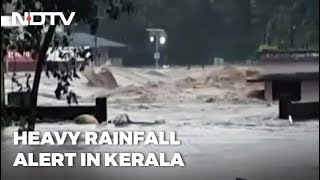 Heavy Rainfall Warning In Kerala Red Alert In 5 Districts [upl. by Sidonnie]