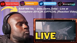 BABYMETAL  IjimeDameZettai  Live at Sonisphere 2014UK OFFICIAL REACTION [upl. by Kus]