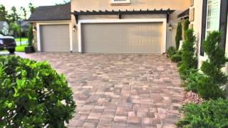 Jacksonville Brick Paver Driveway amp Hardscape Installation Spotlight Video Moderna [upl. by Purdy87]