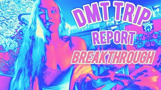 Trip Report  Breaking Through on DMT [upl. by Fine226]