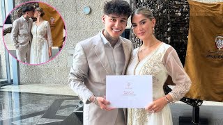 Lisa Marie Straube und Akka haben in Dubai geheiratet [upl. by Airpal]