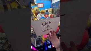 Claw Machine Out Of Order 😧 shorts clawmachine arcade fnaf sonic shinsonic [upl. by Witcher]