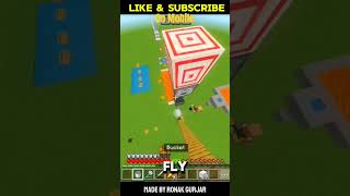 Village killing trick shot and lava boat clutch on mobile  Minecraft Gameplay  minecraft gaming [upl. by Lyndel182]