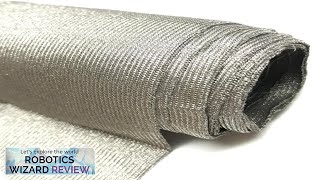 CYBER ES Faraday Fabric EMF RF Shielding Silver Elastic Fabric – 62″ Review [upl. by Odelia]