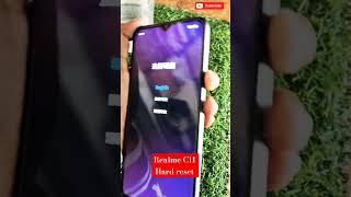 Realme C11 2020 Hard Reset Frpbypass Google account remove hardreset shorts [upl. by Lienhard]