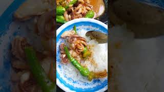 Bạch tuộcxao satê food monan cooking naunuong nauanngon xuhuong shortvideo [upl. by Godfrey73]