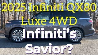 2025 Infiniti QX80 Luxe The Best Full Size SUV [upl. by Ahselef]