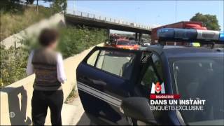 Enquete Exclusive dans un instant M6 27 7 2014 gendarmerie autoroute a8 [upl. by Miarfe]