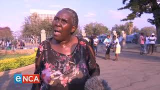 Protests in Bulawayo over Shona mayor [upl. by Dennison720]