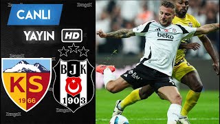 🔴BEŞİKTAŞ KAYSERİSPOR MAÇINI CANLI İZLE  eFootball Türkçe Simülasyon [upl. by Towrey221]