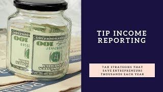 Tip Income Reporting [upl. by Fidel189]