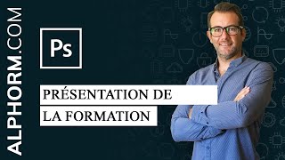 Présentation de la formation Photoshop CC 2018  Initiation et ateliers créatifs [upl. by Salamone]