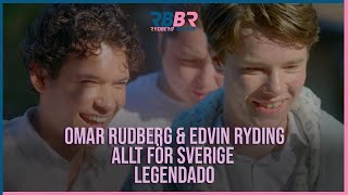 Edvin Ryding Omar Rudberg Young Royals Cast  Allt För Sverige Legendado PTBR [upl. by Utter]