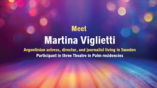 Theatre in Palm Interview  Martina Viglietti [upl. by Sandy672]