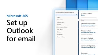 Set up Outlook for email [upl. by Rafaelia]