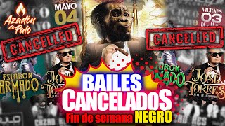 Fin de semana NEGRO para Jose Torres le CANCELAN bailes PIERDE vuelo y lo ELIMINAN de CARTEL el rey [upl. by Danialah]