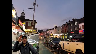 Manchester City UK Wilmslow Road Tour Famous Asian Food Road [upl. by Anirak]