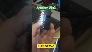 Arduinou8g2U8glib Library GLCD ST7565 trending [upl. by Dilahk]