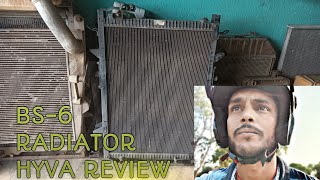 TATA BS6 RADIATOR HYVA REVIEW mini vlog 🔥💯 by Aditya yadav souravjoshivlogs7028 [upl. by Wons]