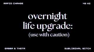 transform your life overnight rapid change isogamma and isotheta formula by subliminalwitch [upl. by Astiram]