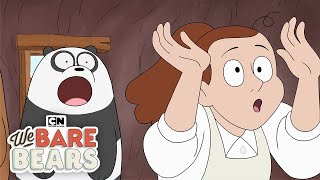 Lucy Shows Off Her Moves  We Bare Bears  Cartoon Network [upl. by Dnar]