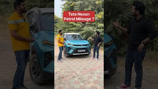 Tata Nexon Petrol Mileage   Tata Nexon Petrol 2024 mohitvihem shorts tatanexon [upl. by Barbara341]