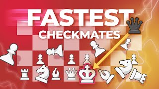 The Top 10 Fastest Checkmates To Win At Chess [upl. by Emyam]