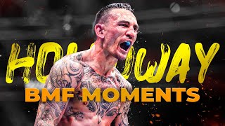 Top 5 Max Holloway BMF Moments  Max Holloway vs Ilia Topuria [upl. by Novhaj]