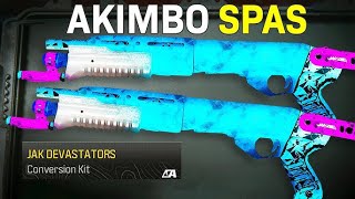 NEW Jak Devestator Akimbo Shotgun Conversion Kit Showcase Warzone  MWIII [upl. by Eisenstark]