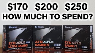 How Much Should You Spend on a Z370 Motherboard [upl. by Keldah712]