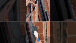 Efficient Outdoor Silicone Caulking  A Satisfying DIY Project [upl. by Etteval]