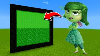 How to Make A Portal To The Inside Out 2 Disgust Dimension in Minecraft [upl. by Weibel771]