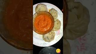 All worries disappear with 1 bite of chicken momos shorts [upl. by Aihseyk]