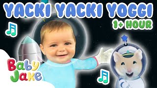 BabyJakeofficial  🎶🎤 SingaLong with Baby Jake 🕺🎵  1 HOUR  Yacki Yacki Yoggi [upl. by Nivej332]