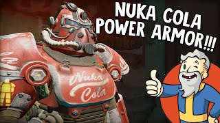 Fallout 4 Nuka World DLC quotNUKA COLA POWER ARMORquot [upl. by Marianne]