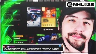 EA NEEDS TO FIX HUT BEFORE ITS TOO LATE NHL 25 HUT COMMENTARY [upl. by Nonnerb]