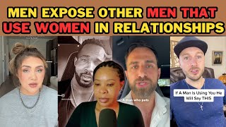 MEN EXPOSE OTHER MEN THAT USE WOMEN HE MAY BE USING YOU IF HE IS CONSTANTLY SAYING THESE WORDS [upl. by Mattland]