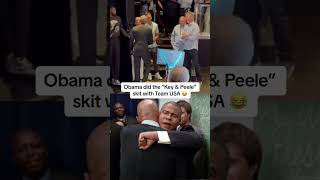 Obama really recreated a classic skit 😅 via jimgrayX [upl. by Lontson]