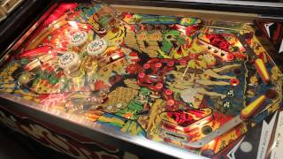 1979 Williams GORGAR pinball machine [upl. by Anoyi176]