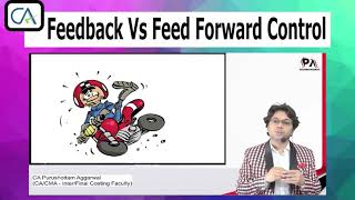 Feedback VS Feed Forward Control  Purushottam Sir Costing classes [upl. by Lodi]