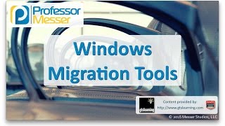 Windows Migration Tools  CompTIA A 220902  14 [upl. by Noseimaj]