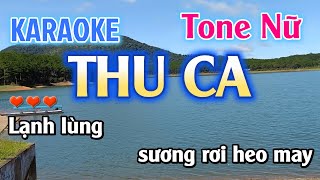 Karaoke Thu Ca Tone Nữ  Sol Thứ Nhạc Sống Dễ Hát  Karaoke Beat Chuẩn Thu Ca Tone Nữ Tango Hay [upl. by Aziul208]