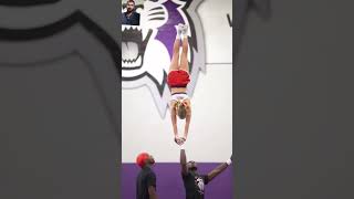 USA tryouts in Utah Shorts Cheer leading Stunt  subscribe my channel like and share video [upl. by Isborne]