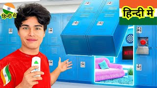 I Built 3 SECRET Rooms In School   Stokes Twins Hindi  Stokes Twins Hindi Secret Room Challenge [upl. by Pebrook]