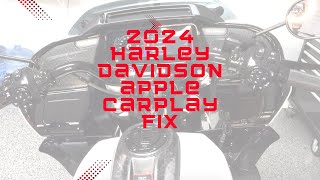 2024 Harley Apple CarPlay Fix [upl. by Roarke]