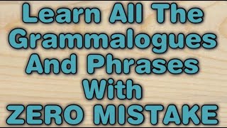 Learn All Grammalogues And Phrases With ZERO MISTAKE [upl. by Eenehs262]