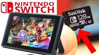 Nintendo Switch Accessories SanDisk SD Cards [upl. by Lladnarc]